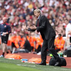 Arsene Wenger Print, Barclays Premier League Match