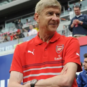 Arsene Wenger Print - New York Red Bulls vs Arsenal Pre Season Friendly Arsene Wenger Print - New York Red Bulls vs Arsenal Pre Season Friendly