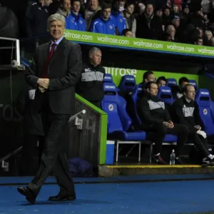 Arsene Wenger before Reading v Arsenal, Premier League 2012-13
