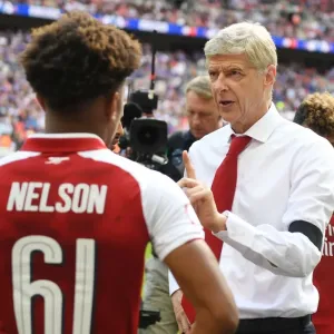 Arsene Wenger and Reece Nelson: The FA Community Shield Showdown - Arsenal vs. Chelsea (2017-18) Arsene Wenger and Reece Nelson: The FA Community Shield Showdown - Arsenal vs. Chelsea (2017-18)