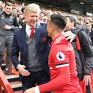 Arsene Wenger Reunites with Alexis Sanchez at Old Trafford