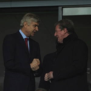 Arsene Wenger and Roy Hodgson: Pre-Match Conversation, Arsenal FC vs. FC Schalke 04, UEFA Champions League, 2012