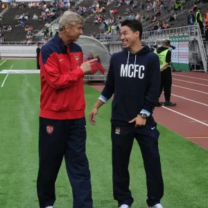 Arsene Wenger and Samir Nasri: A Pre-Season Encounter Between Arsenal and Manchester City, 2013 Arsene Wenger and Samir Nasri: A Pre-Season Encounter Between Arsenal and Manchester City, 2013