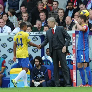 Arsene Wenger and Serge Gnabry: A Handshake at Crystal Palace (2013-14)