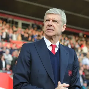 Arsene Wenger at Southampton: Premier League Clash between Arsenal and Southampton (May 2017)