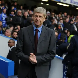 Arsene Wenger at Stamford Bridge: Chelsea vs Arsenal, Premier League 2012-13