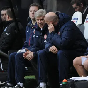 Arsene Wenger and Steve Bould: Focused on the Pitch - Newcastle United vs Arsenal (2013-14) Arsene Wenger and Steve Bould: Focused on the Pitch - Newcastle United vs Arsenal (2013-14)