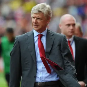 Arsene Wenger: Stoke City vs Arsenal, Premier League 2012-13 Arsene Wenger: Stoke City vs Arsenal, Premier League 2012-13