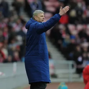 Arsene Wenger at Sunderland: Premier League Clash 2014