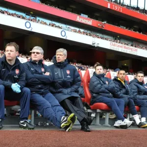 Arsene Wenger and His Team: Arsenal's FA Cup Victory over Huddersfield Town (2:1)