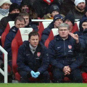 Arsene Wenger and His Team: A Tie at Emirates Against Everton (2010)
