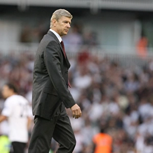Arsene Wenger: Triumphing Over Fulham with Arsenal, 2008