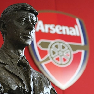 Arsene Wenger Unveiling: The Unveiling of Arsene Wenger's Bust at Arsenal Football Club, Emirates Stadium (2007)