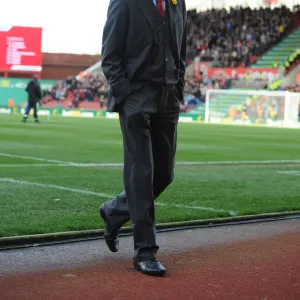 Arsene Wenger: Unwavering Determination Before Stoke City Match (2014)