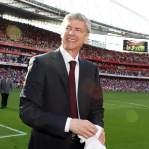 Arsene Wenger: Victory and Pride after Arsenal's 4:1 Win over Stoke City, Barclays Premier League, Emirates Stadium (May 24, 2009)