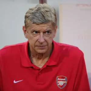 Arsene Wenger at Vietnam's My Dinh National Stadium Before Arsenal Friendly Match (2013) Arsene Wenger at Vietnam's My Dinh National Stadium Before Arsenal Friendly Match (2013)