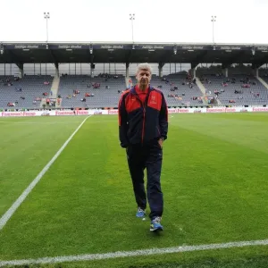 Arsene Wenger at Viking FK Pre-Season Friendly, 2016