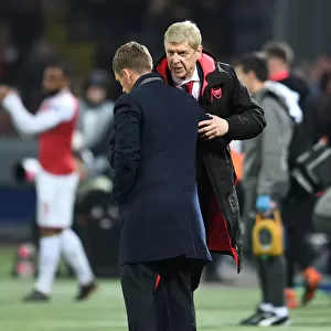 Arsene Wenger and Viktor Goncharenko: Post-Match Conversation in the UEFA Europa League Quarterfinals between CSKA Moscow and Arsenal FC (April 2018)