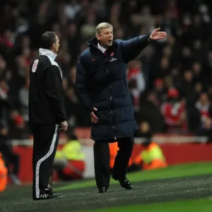 Arsene Wenger vs. Kevin Friend: Intense Argument during Arsenal vs. Wigan Athletic (2011-12)