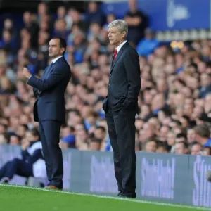 Arsene Wenger vs. Roberto Martinez: Premier League Showdown (Everton v Arsenal, 2014)