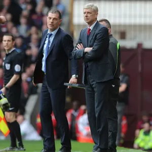 Arsene Wenger vs. Slaven Bilic: A Premier League Battle - Arsenal vs. West Ham United (April 2016)