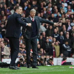 Arsene Wenger vs. Slaven Bilic: A Premier League Showdown at The Boleyn Ground (West Ham United vs. Arsenal, 2015-16)