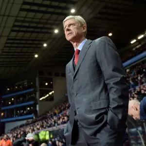 Arsene Wenger Watching Aston Villa vs Arsenal, Premier League 2013-14 Arsene Wenger Watching Aston Villa vs Arsenal, Premier League 2013-14