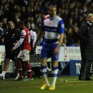 Arsene Wenger Watching Theo Walcott's Exit: Reading vs Arsenal (2012-13)