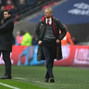 Arsene Wenger at Wembley: Tottenhotspur vs. Arsenal, Premier League 2017-18 Arsene Wenger at Wembley: Tottenhotspur vs. Arsenal, Premier League 2017-18