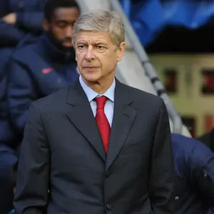 Arsene Wenger at Wigan Athletic vs Arsenal (Premier League, 2011-12)