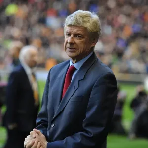 Arsene Wenger at Wolverhampton Wanderers, April 2012 (Premier League) Arsene Wenger at Wolverhampton Wanderers, April 2012 (Premier League)