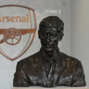 Arsene Wenger's Bust at Emirates Stadium - Arsenal v Everton, FA Cup 2014 Arsene Wenger's Bust at Emirates Stadium - Arsenal v Everton, FA Cup 2014