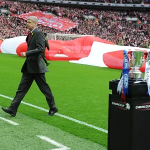 Arsene Wenger's Disappointment: Heartbreaking Carling Cup Final Defeat to Birmingham City (February 27, 2011) Arsene Wenger's Disappointment: Heartbreaking Carling Cup Final Defeat to Birmingham City (February 27, 2011)