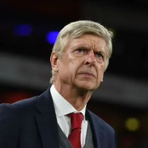 Arsene Wenger's Intense Focus: Arsenal vs Manchester United, Premier League 2017-18 Arsene Wenger's Intense Focus: Arsenal vs Manchester United, Premier League 2017-18