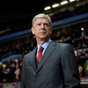 Arsene Wenger's Intense Focus: Aston Villa vs Arsenal, Premier League 2013-14 Arsene Wenger's Intense Focus: Aston Villa vs Arsenal, Premier League 2013-14