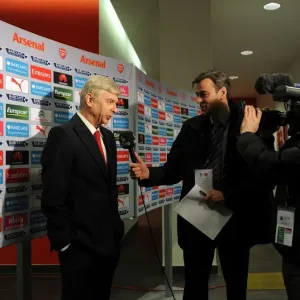 Arsene Wenger's Pre-Match Interview: Arsenal Manager at Emirates Stadium (vs Southampton, 2015-16) Arsene Wenger's Pre-Match Interview: Arsenal Manager at Emirates Stadium (vs Southampton, 2015-16)
