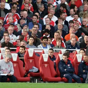 Arsene Wenger Print, Barclays Premier League Match Arsene Wenger Print, Barclays Premier League Match