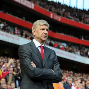 Arsene Wenger's Unwavering Focus: Arsenal vs. Chelsea, Premier League 2012-13 Arsene Wenger's Unwavering Focus: Arsenal vs. Chelsea, Premier League 2012-13