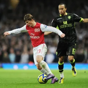 Arshavin Breaks Past Townsend: Arsenal vs Leeds United, FA Cup 2011-12