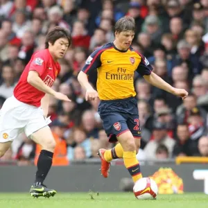 Arshavin vs. Park: The Battle of Old Trafford, Manchester United vs. Arsenal, 0:0, Barclays Premier League, May 16, 2009