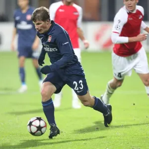 Arshavin's Brilliance: Arsenal vs. AZ Alkmaar, UEFA Champions League, 2010.08.20