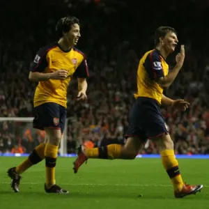 Arshavin's Triumphant Hat-Trick: The Thrilling 4-4 Draw Against Liverpool Arshavin's Triumphant Hat-Trick: The Thrilling 4-4 Draw Against Liverpool