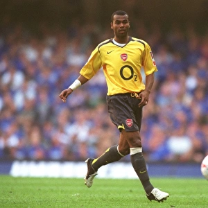 Ashley Cole in Action: Arsenal vs. Chelsea at FA Community Shield, 2005