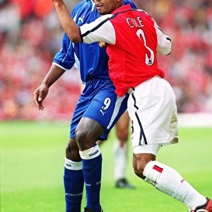 Ashley Cole (Arsenal) Kevin Campbell (Everton). Arsenal 4: 3 Everton, F. A