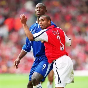 Ashley Cole (Arsenal) Kevin Campbell (Everton). Arsenal 4: 3 Everton, F. A
