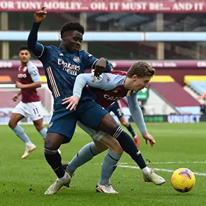 Aston Villa vs Arsenal: Bukayo Saka Faces Off Against Matt Targett