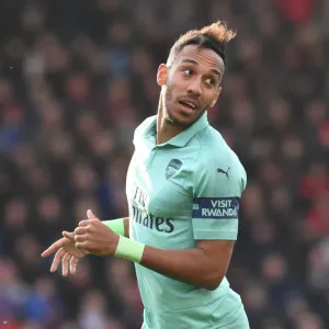 Aubameyang in Action: Arsenal's Star Forward Shines against AFC Bournemouth, Premier League 2018-19 Aubameyang in Action: Arsenal's Star Forward Shines against AFC Bournemouth, Premier League 2018-19