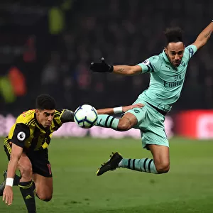 Aubameyang Fouls by Masina: Watford vs Arsenal, Premier League 2018-19