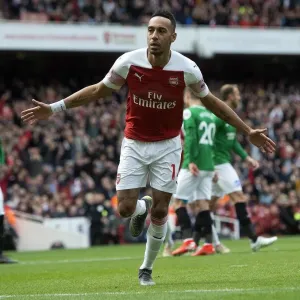 Butée d'Aubameyang au WAFC le 5 mai 2019