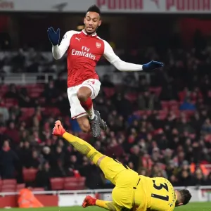 Aubameyang Leaps Over Ederson: Arsenal vs Manchester City, Premier League 2017-18